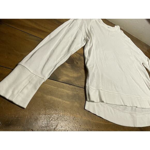 Sweaty Betty After Class Longline Sweatshirt Women's Size Medium White - Picture 3 of 12